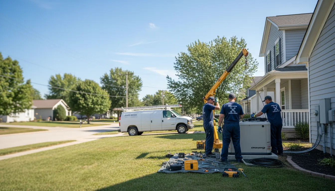 Generator Installation in Collyer, KS near me
